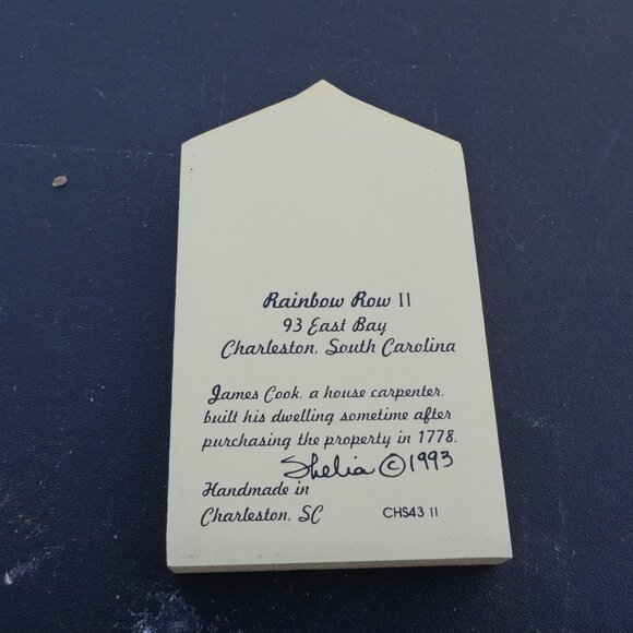 Charleston SC Rainbow Row 93 East Bay - Picture 2 of 2